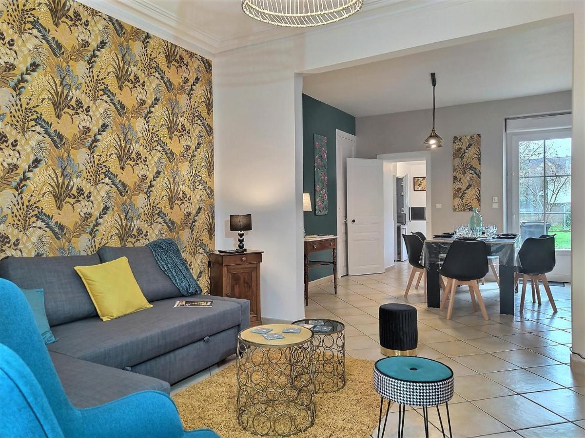Maison Chic&charme Calme avec Jardin Le Mans Extérieur photo